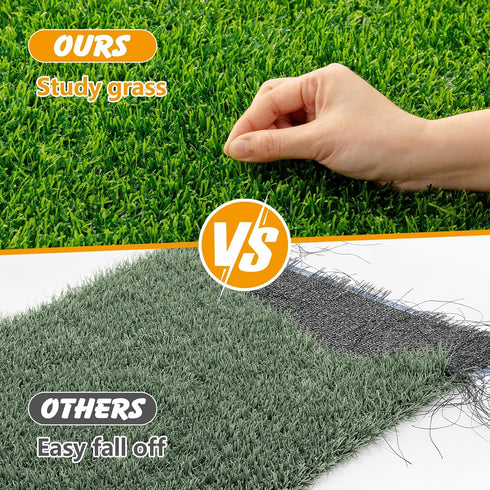 33x20.8 Inch Grass Pad for Dogs Potty, Dog Grass Pad, Reusable Pee Fake Grass Mat for Pets Potty Training, Washable Pee