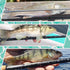 Fishing Ruler Decal 2-Pack | 36” Transparent Rod Fish Measuring Sticker | Stick-On Fish Measurement for All Rod Types |