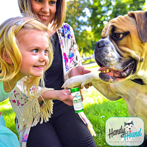 Dog Paw Balm, Ultimate Paw Protector & Dry Skin Treatment, Nourishing Lick-Safe Balm Made in The USA