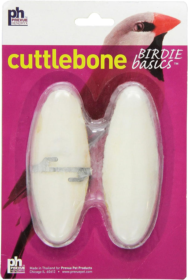 Prevue Pet Products BPV1142 2-Pack 4-Inch Bird Cuttlebone, Small