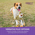 Multipet Swingin Safari Giraffe Dog Plush Toy - Squeaky, Extra Soft, Stuffed Animal for Cuddling & Playing