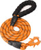 2/4/5/6FT Heavy Duty Dog Leash, Reflective Nylon with Aluminum Quick Release/Locking Clip for All Dog Sizes