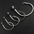 18/0-28/0 Giant Fishing Hooks Tuna Circle Hooks Stainless Steel Big Game Saltwater Fishing Hooks Extra Strong Short