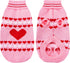 Dog Sweater Turtleneck Winter Coat Apparel - Warm Knitted Holiday Clothes for Cat and Puppy (Medium)