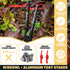 Wise Owl Outfitters Tent Stakes - Heavy Duty Camping Stakes for Outdoor Tent & Tarp - Essential Camping Accessories, Available in 12pk or 16pk Black by Wise Owl Outfitters