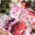 100 Newwiee Pieces Valentine's Day Dog Bandanas Bulk for Large Dogs Pink Red Pattern Pet Triangle Scarf Puppy Cat