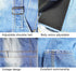 Classic Dog Jeans Overall for Medium Large Dogs, Pet Denim Jumpsuit Onesies Clothes Costumes, Blue Vintage Washed