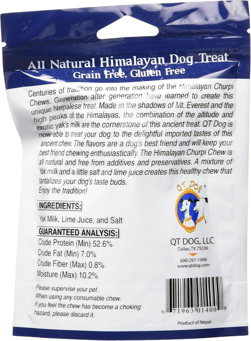 Churpichews Natural Long Lasting Dog Treat Chew, Medium, 2.5-Ounce, 1-Piece