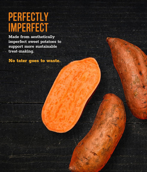 Wholesome Pride Sweet Potato Fries, 100% All-Natural Single Ingredient Dog Treats, 8 oz