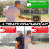 GoSports Fungo Baseball Racket for Fly Balls, Grounders, and Line Drives - Baseball and Softball Training Equipment