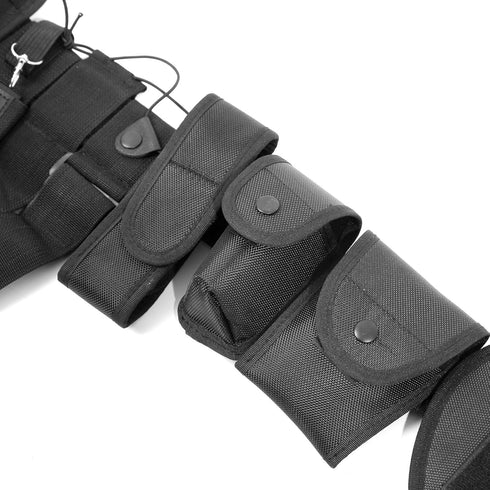 Noa Store Duty Belts for Law Enforcement | Police Belts with 10 Components Pouches & Holster Gear