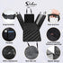Simple Deluxe Dog Car Seat Cover for Back Seat, Waterproof Hammock with 3 Pockets, Scratchproof & Nonslip Pet Protector