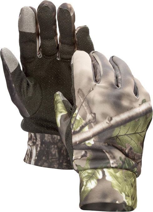 North Mountain Gear Lightweight Touchscreen Camouflage Hunting Gloves - Comfortable Fit