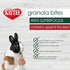 Chinchillas, 4.5 oz Kaytee Granola Bites with Superfoods Cranberry, Apple and Flax for Rats, Mice, Hamsters, Gerbils