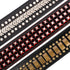PET ARTIST Soft Leather Dog Collar for Large Dogs - Luxury Genuine Leather with Rivet Studded, 2 inch Wide (Fit 18-23")