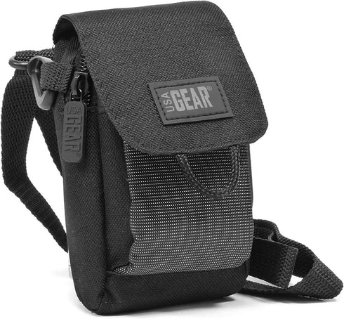 USA Gear Range Finder Golf Case | Shoulder Strap | Compatible with Vortex, Bushnell, Callaway and more | Weather