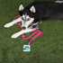 Tough Tug Rope Dog Toy - TUG of WAR Dog Toy (Pink 5 ft Long Strong Durable Rope Pull Toy with Handle)