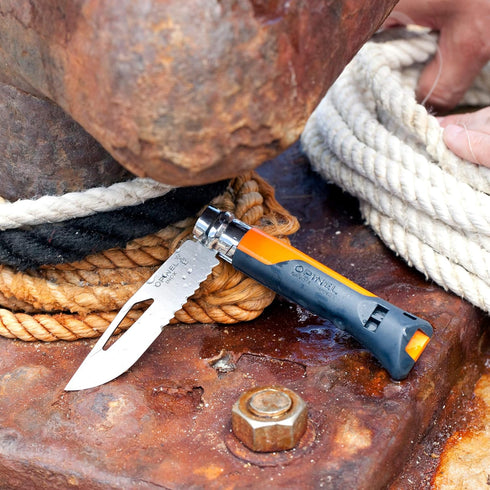 Opinel No.8 Outdoor Knife and Stainless Steel Survival Tool