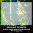 2 Pack Fish Tank Divider, Clear Plastic Cuttable Grid Plate, 13 * 17.3in, Includes Suction Cups