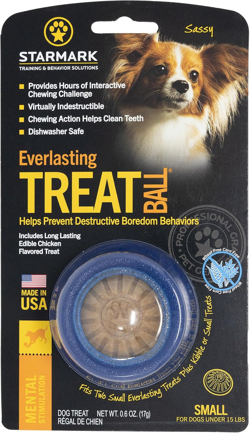 Starmark Everlasting Treat Ball, Small, Includes 1 Treat