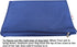 DIY Pet Bed Pillow Duvet Waterproof Cover for Dog or Cat, Medium (37"X29", Vibrant Navy Blue, Cover Only)