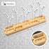 Wooden Portable Hangboard - Hangboard Rock Climbing - Hangboard Doorway Mount - Hand Strengthener Equipment