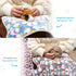 3PC Chinchilla Rabbit Bedding Mat Washable Soft Cage Liner Sleep Pad Fleece Blankets for Small Animals Guinea Pig Rat