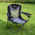 300 LBS, SUNNYFEEL Folding Oversized Camping Chair, Padded Portable Lawn Chairs for Adults Heavy Duty Folding Camp Quad