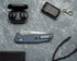 Firebird GANZO F7601 Pocket Folding Knife, 440C Stainless Steel Blade, G-10 Anti-Slip Handle, Grey
