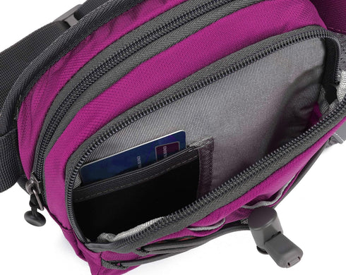 Waist Pack with Water Bottle Holder - Hydration Belt for Running Walking Hiking Fanny Pack