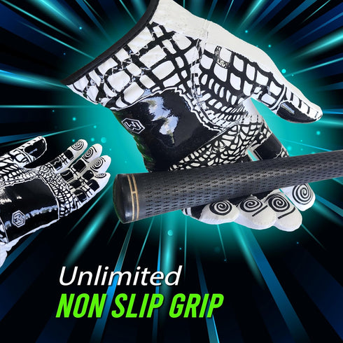 Premium Spider Grip Golf Glove - Left Hand, All Weather