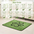 4 Pack 24"x 36" Qeils Reusable Dog Pee Pads, Super Absorbent & Leakproof Washable Puppy Pads with Soft Green Top Layer