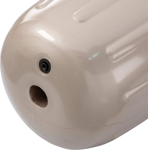 Taylor Made Big B Inflatable Boat Fender, Aurora Gold (6" x 15"), Marine-Grade Vinyl, Ribbed Technology, Needle Valve,