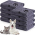 Chumia 8 Pcs Bulk Microfiber Towels for Drying Dogs, Absorbent Pet Bathing Supplies (40 x 24 Inch, Gray)
