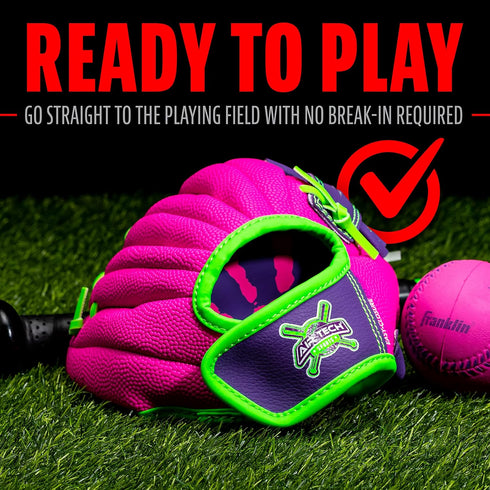 Franklin Sports Air Tech Adapt Series Teeball Glove 8.5" - Right Handed Thrower