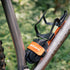 Granite XE Bike Bottle Cage Mount Strap for Tools and Inner Tubes (Orange)