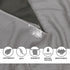 Tagefa 20 Pack, 40"x 12" Cooling Towels Cooling Rags Neck Wraps for Sports with Carrying Pouch, Gym Cooling Neck Towels