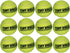 PetSport Yellow Tennis Ball Dog Toys, 12 Pack Small (1.8") Durable Felt & Rubber Balls for Fetch
