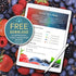 Infusion Pro 32 oz Fruit Infuser Water Bottle with Insulated Sleeve & 50 Recipe eBook: Large Bottom Loading Water