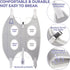 Loflaze Hammock Trimmer Trimming Hammock Dog Grooming Harness for Dogs & Cats with Pet Nail Clipper - Cat Hanger Sling