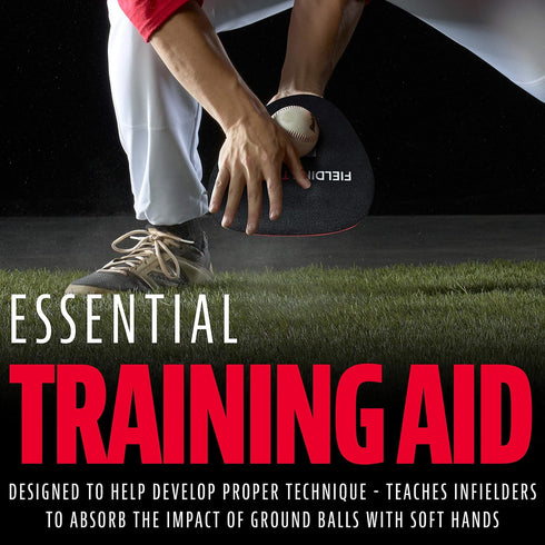 Franklin Sports MLB Fielding Trainer, PE Foam for Infield Baseball and Softball Training