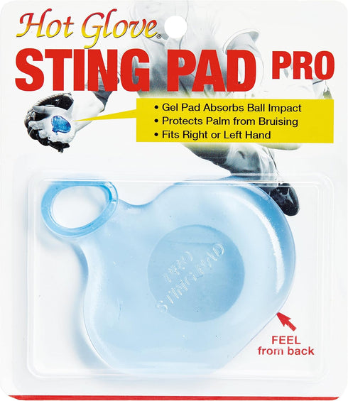Sting Pad Pro Hand Protector - Fits Left or Right Hand for Baseball, Softball, or Hockey