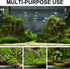 30cm Cabilock Fish Tank Net with Wooden Handle Aquarium Mesh Dip Net for Fish and Shrimp for Home Aquarium Random Color