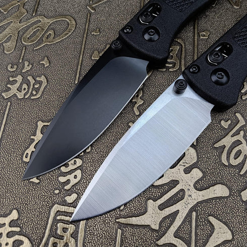 Thumb Open Mini EDC Folding Pocket Knife, Axis Lock with 2.7'' 8Cr13MoV Blade, Glass Reinforced Nylon Handle