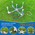 Set MOLACHI Ring Toss Games for Adults and Kids,Yard Games,Outdoor Indoor Games with LDE Light,Easy to Up w/Compact