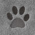 Ritz Premium Embroidered Microfiber Pet Towel (3-Pack) - Highly Absorbent, Fast-Drying, Soft Pet Cloth, Grey
