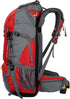 WoneNice 50L Waterproof Hiking Backpack - Outdoor Sport Daypack with Rain Cover
