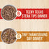 Merrick Lil’ Plates Grain Free Dinner Duos Soft Natural Wet Dog Food Variety Pack, Beef and Turkey - (1 Pack) 2.6 lb.