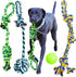 Youngever Dog Rope Toys, Puppy Chew Toys for Medium to Large Dogs (4 Pack)