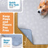 65"x48" IMPROVIA Extra-Large Waterproof Dog Mat - Jumbo Washable Playpen Floor Protector, Non-Slip Pet Pad, Heavy-Duty